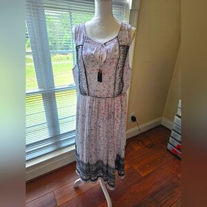 Torrid Midi Sleeveless Dress